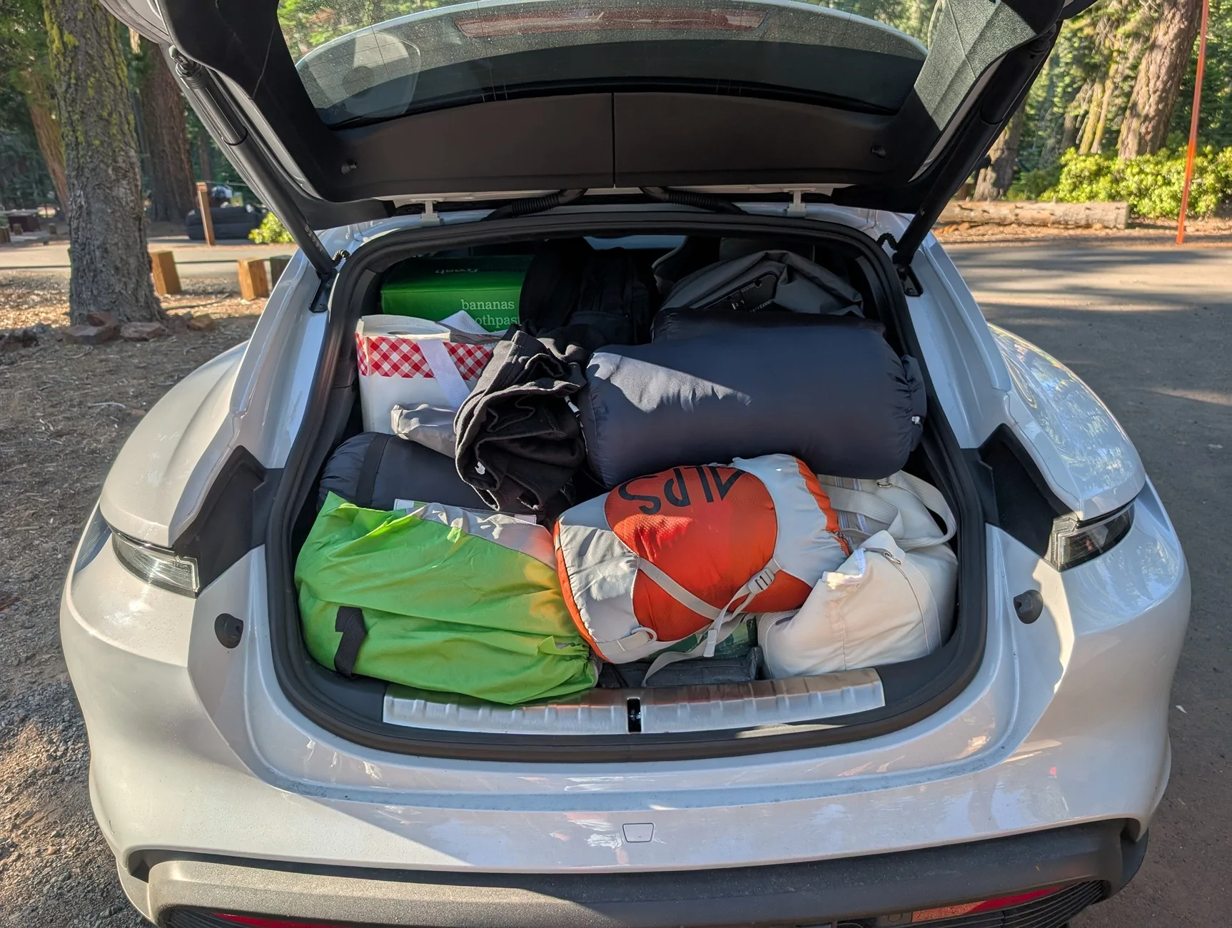 Porsche Taycan San Francisco to Yosemite NP PXL_20260711_014735490