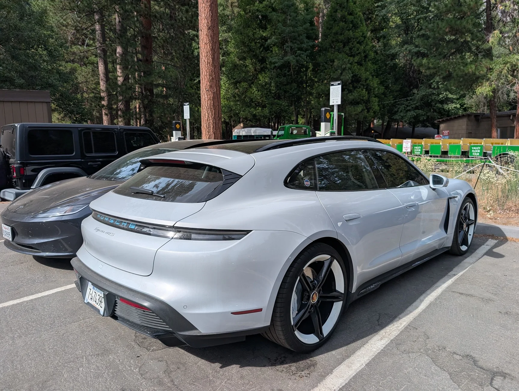 Porsche Taycan San Francisco to Yosemite NP PXL_20260711_235711177
