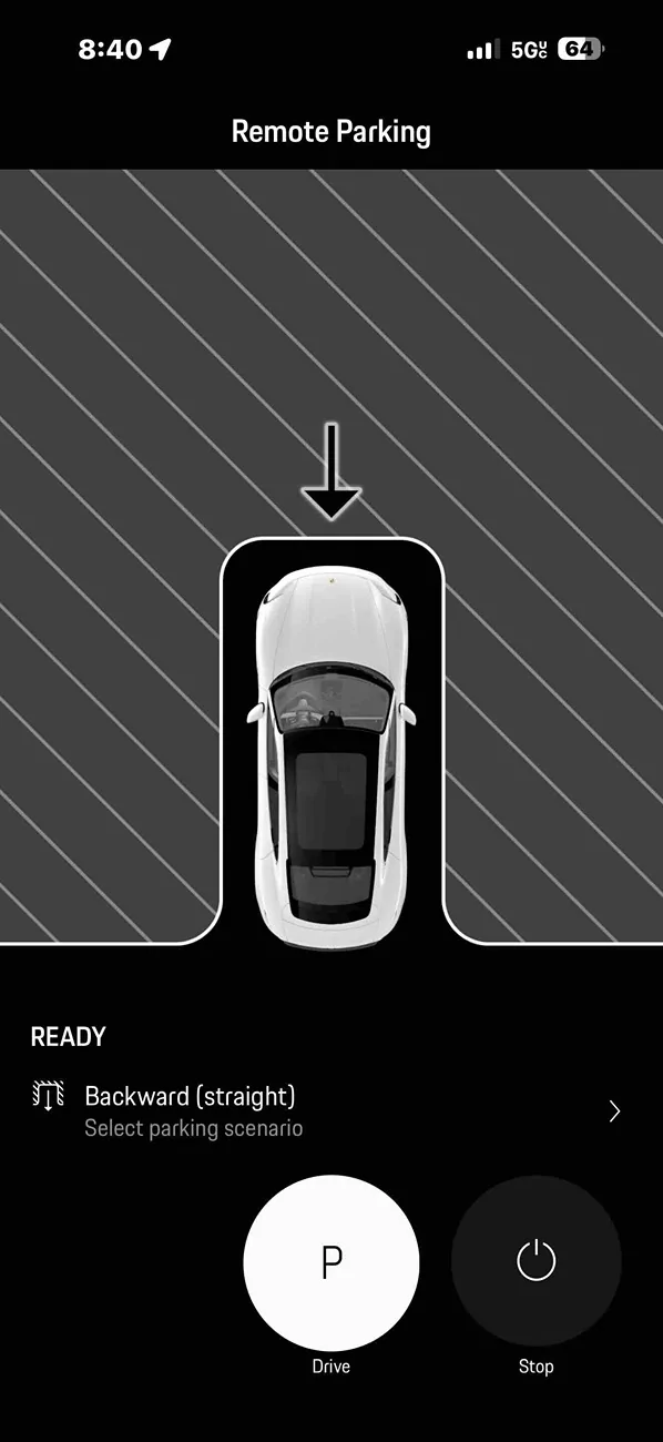 Porsche Taycan Active Parking - How? IMG_0779