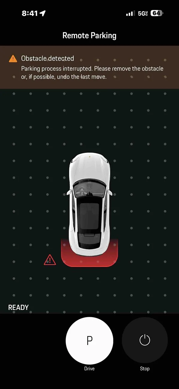 Porsche Taycan Active Parking - How? IMG_0780