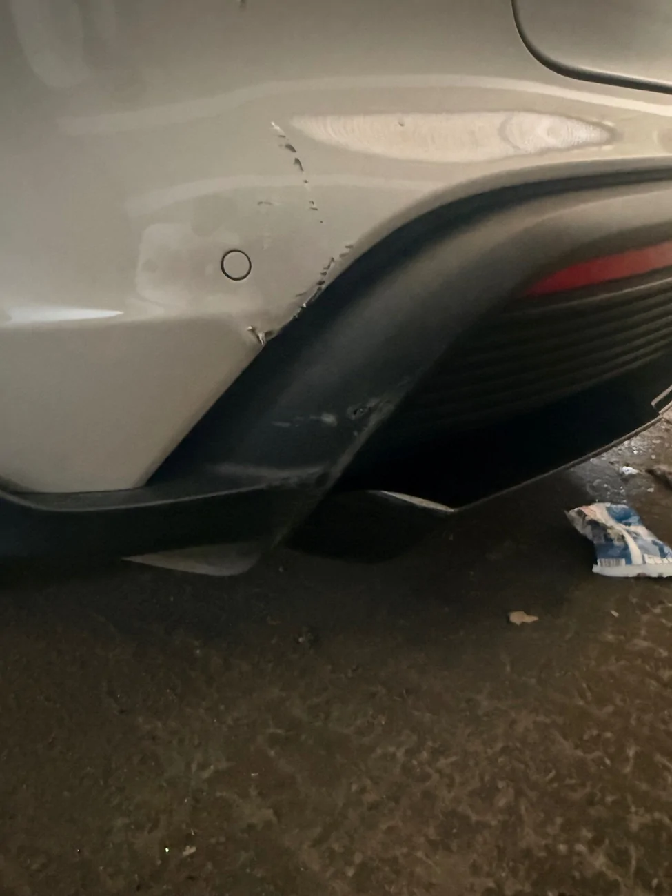 Porsche Taycan Had it two days and crashed it 😱 IMG_5424