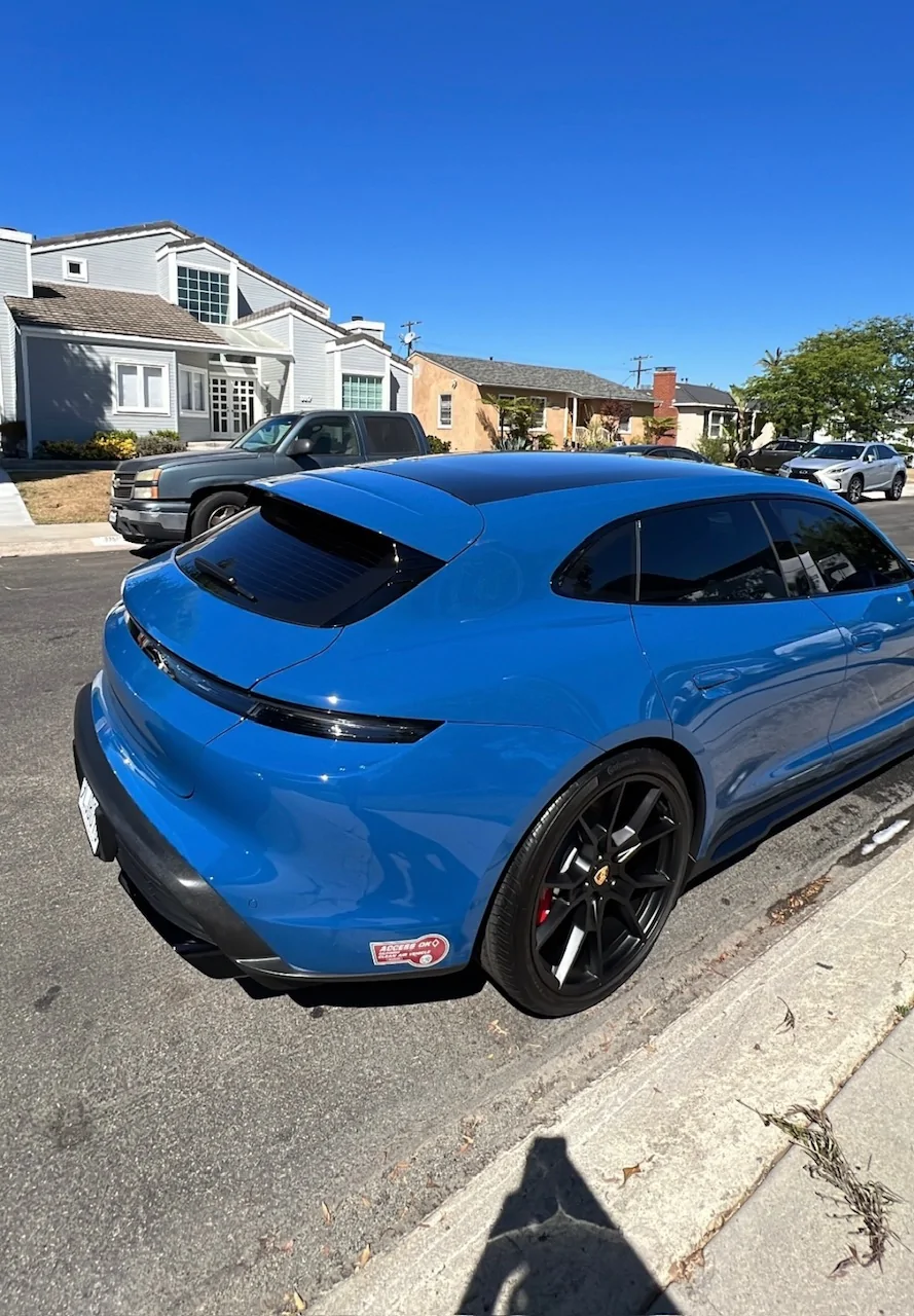 Porsche Taycan 15mm wheel spacers on '23 Taycan GTS Sport Turismo (pics & videos) IMG_1004