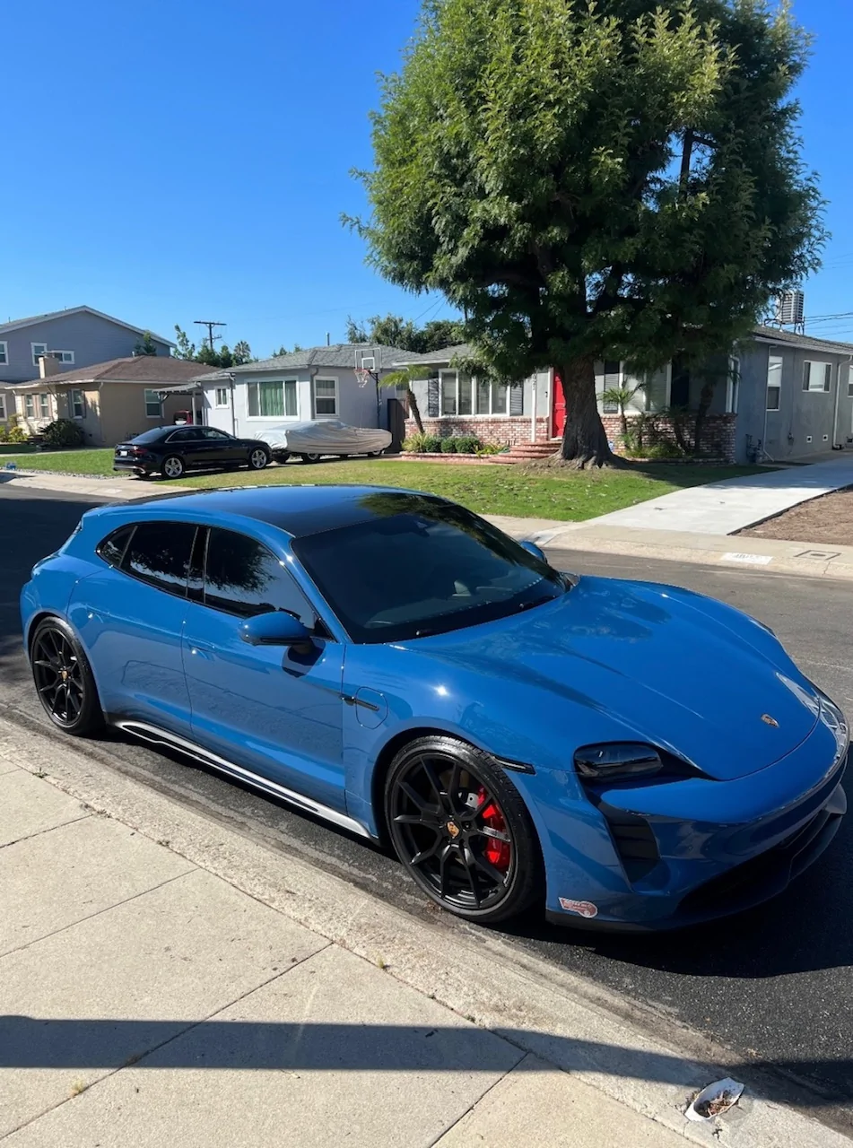 Porsche Taycan 15mm wheel spacers on '23 Taycan GTS Sport Turismo (pics & videos) IMG_1115