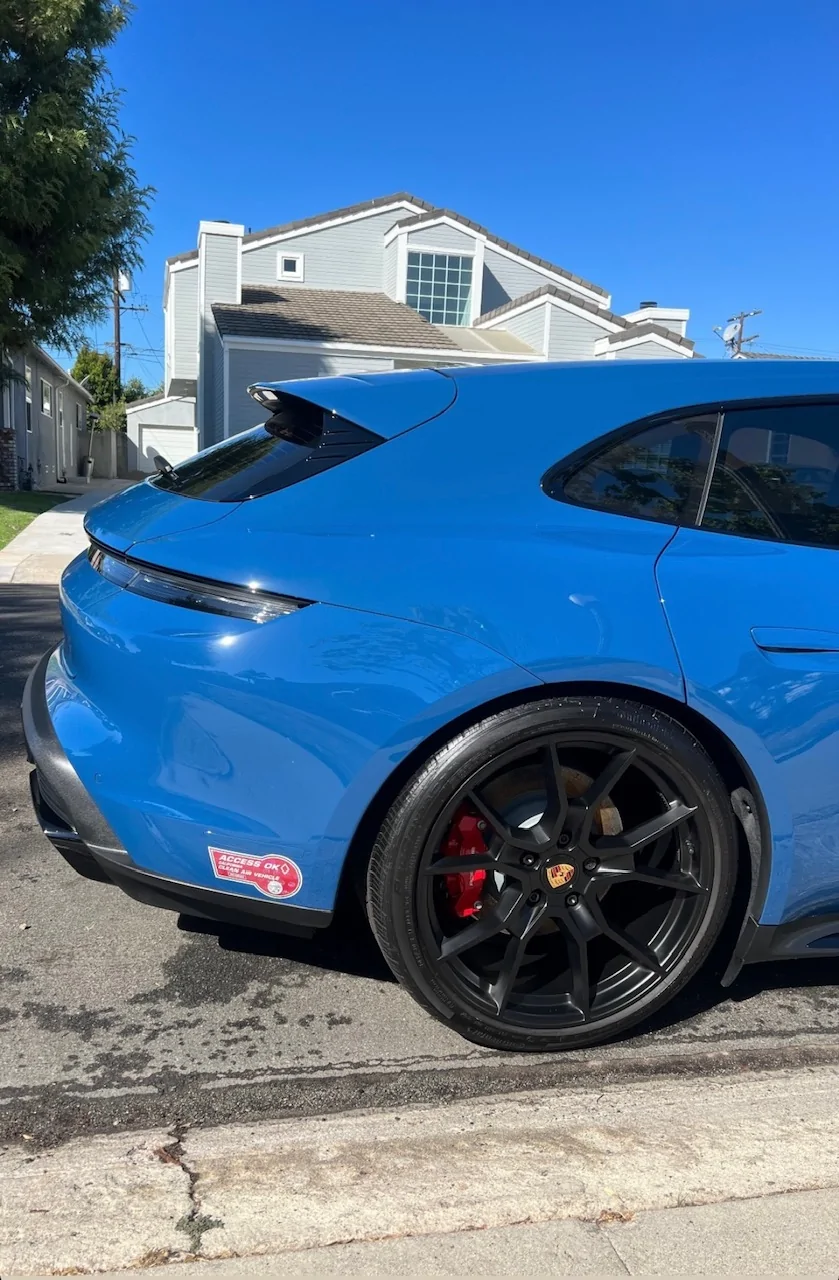 Porsche Taycan 15mm wheel spacers on '23 Taycan GTS Sport Turismo (pics & videos) IMG_1116