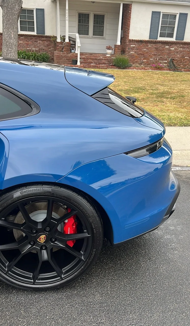 Porsche Taycan 15mm wheel spacers on '23 Taycan GTS Sport Turismo (pics & videos) IMG_0651