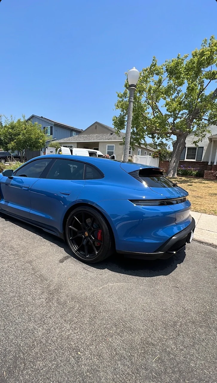 Porsche Taycan 15mm wheel spacers on '23 Taycan GTS Sport Turismo (pics & videos) IMG_0793
