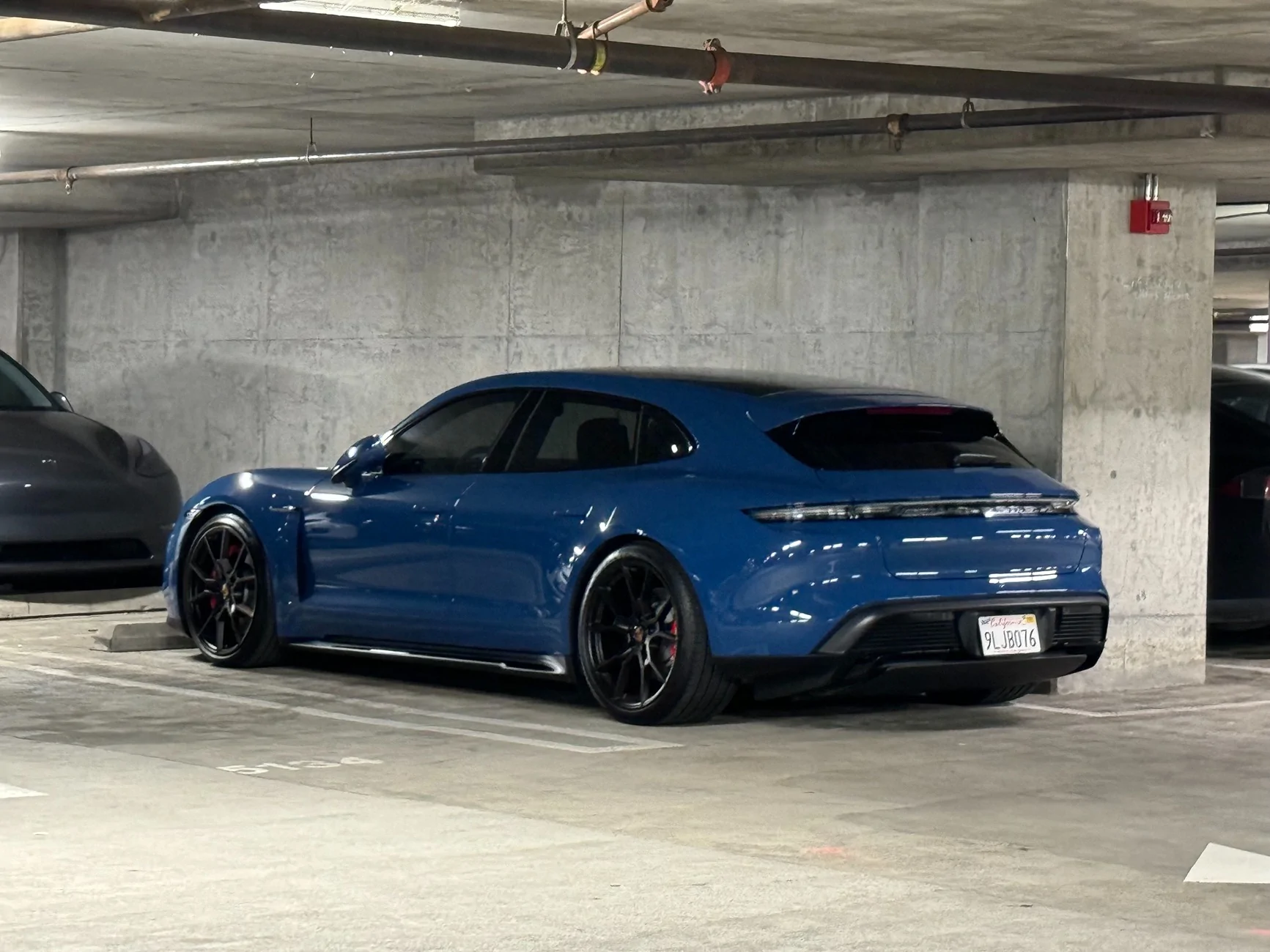 Porsche Taycan 15mm wheel spacers on '23 Taycan GTS Sport Turismo (pics & videos) IMG_0484