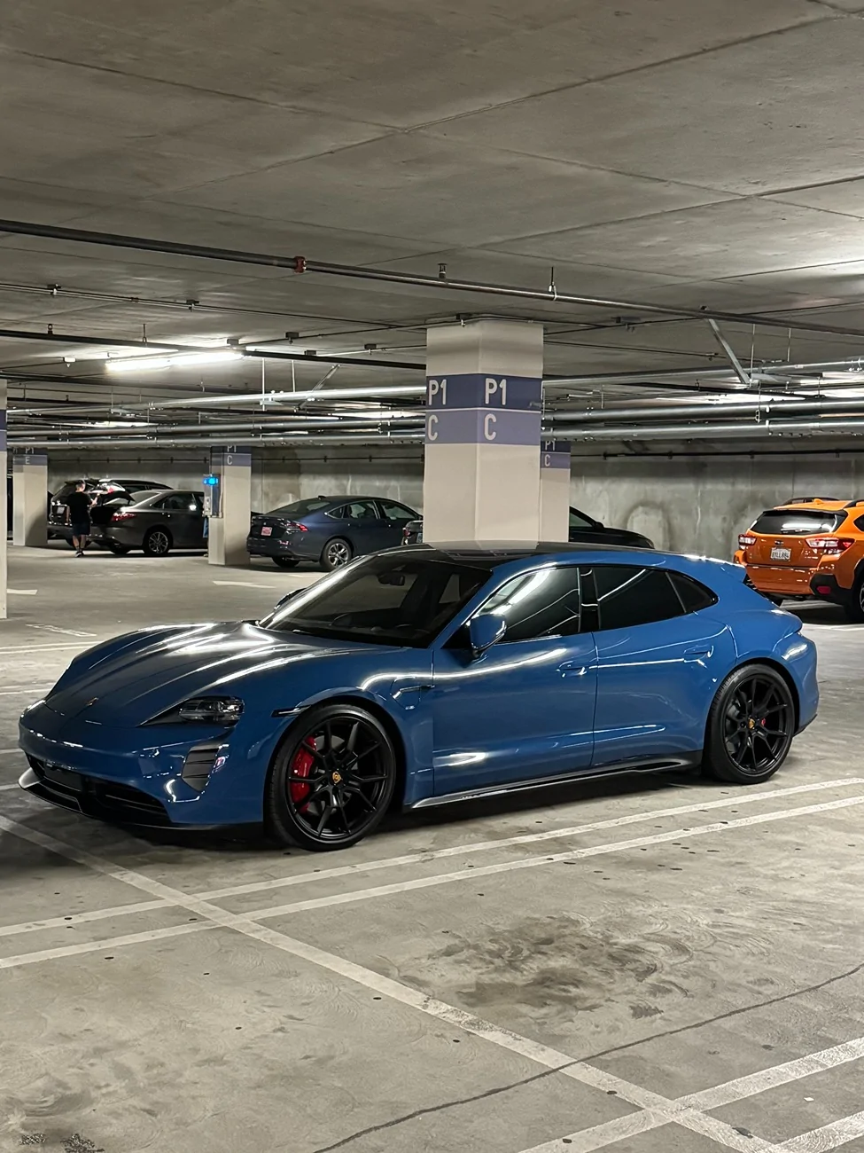 Porsche Taycan 15mm wheel spacers on '23 Taycan GTS Sport Turismo (pics & videos) IMG_0825