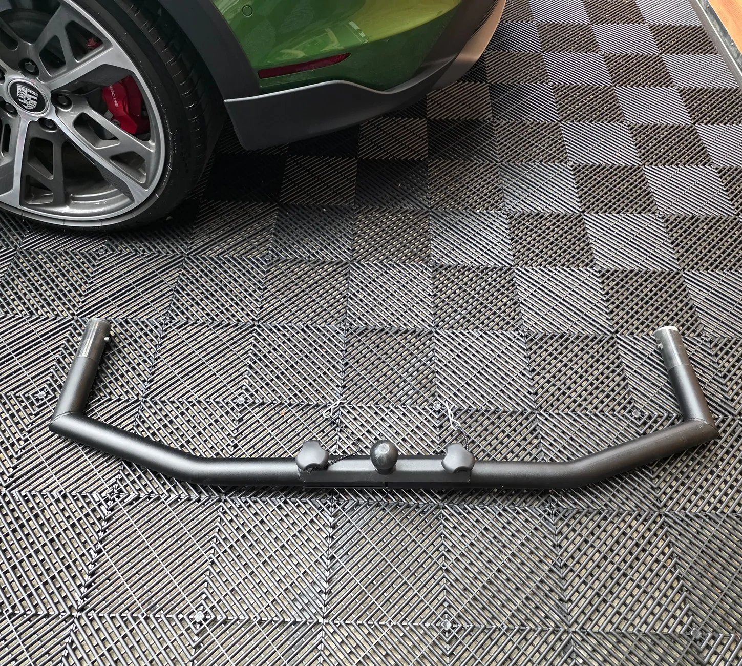 Porsche Taycan Taycan custom rack attachment 20260723_154002
