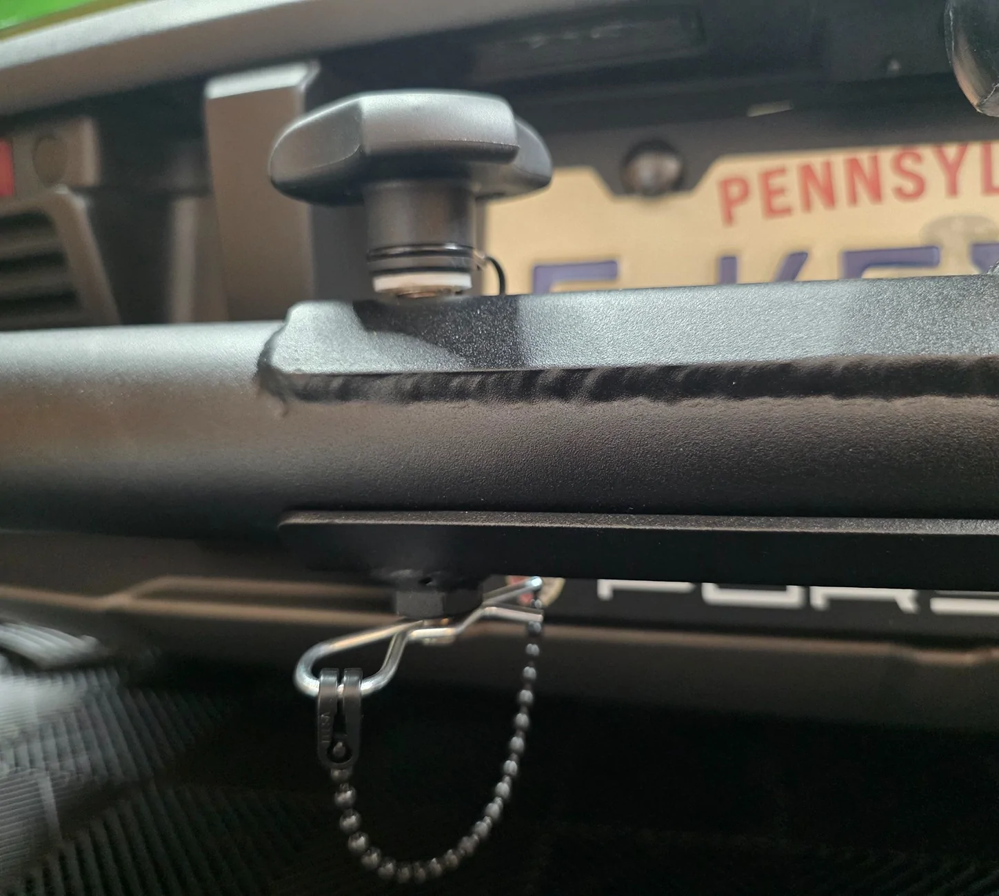 Porsche Taycan Taycan custom rack attachment 20260723_154400