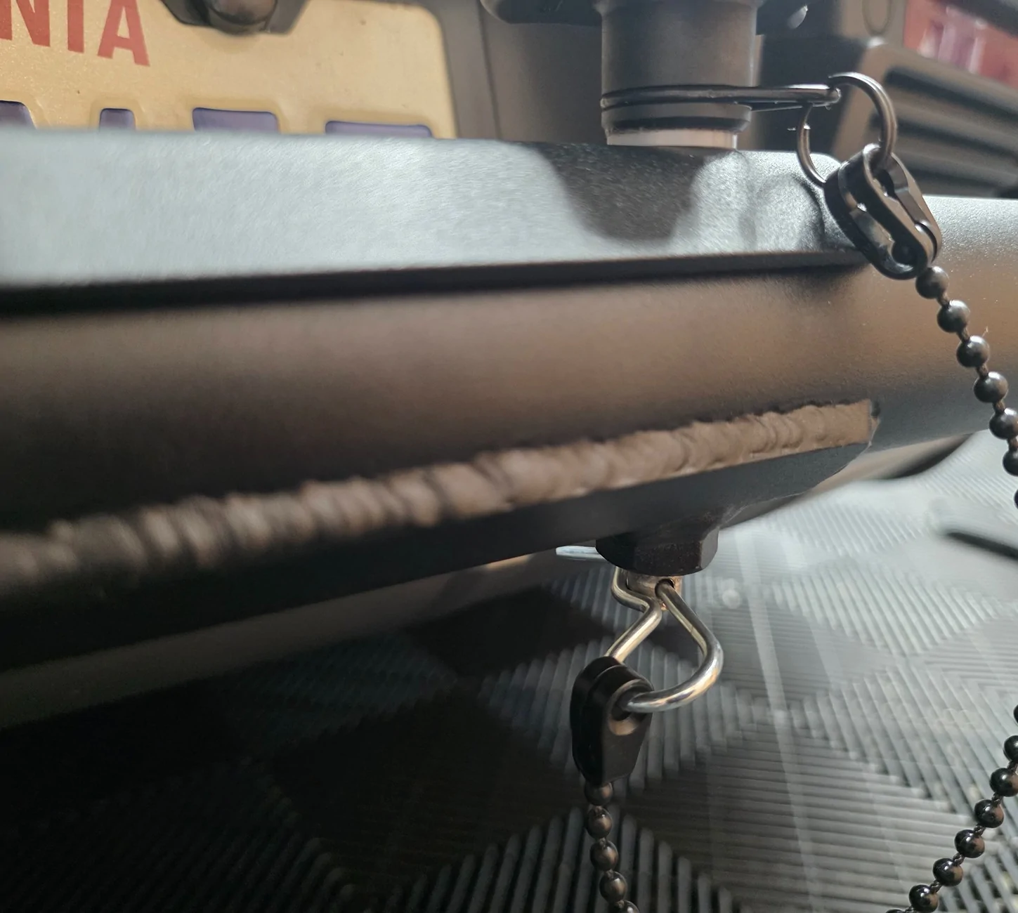 Porsche Taycan Taycan custom rack attachment 20260723_154350