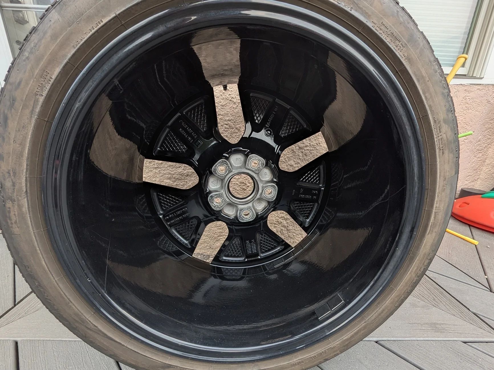 Porsche Taycan 20" Turbo wheels with winter tires - NYC - $750 PXL_20260727_225345936