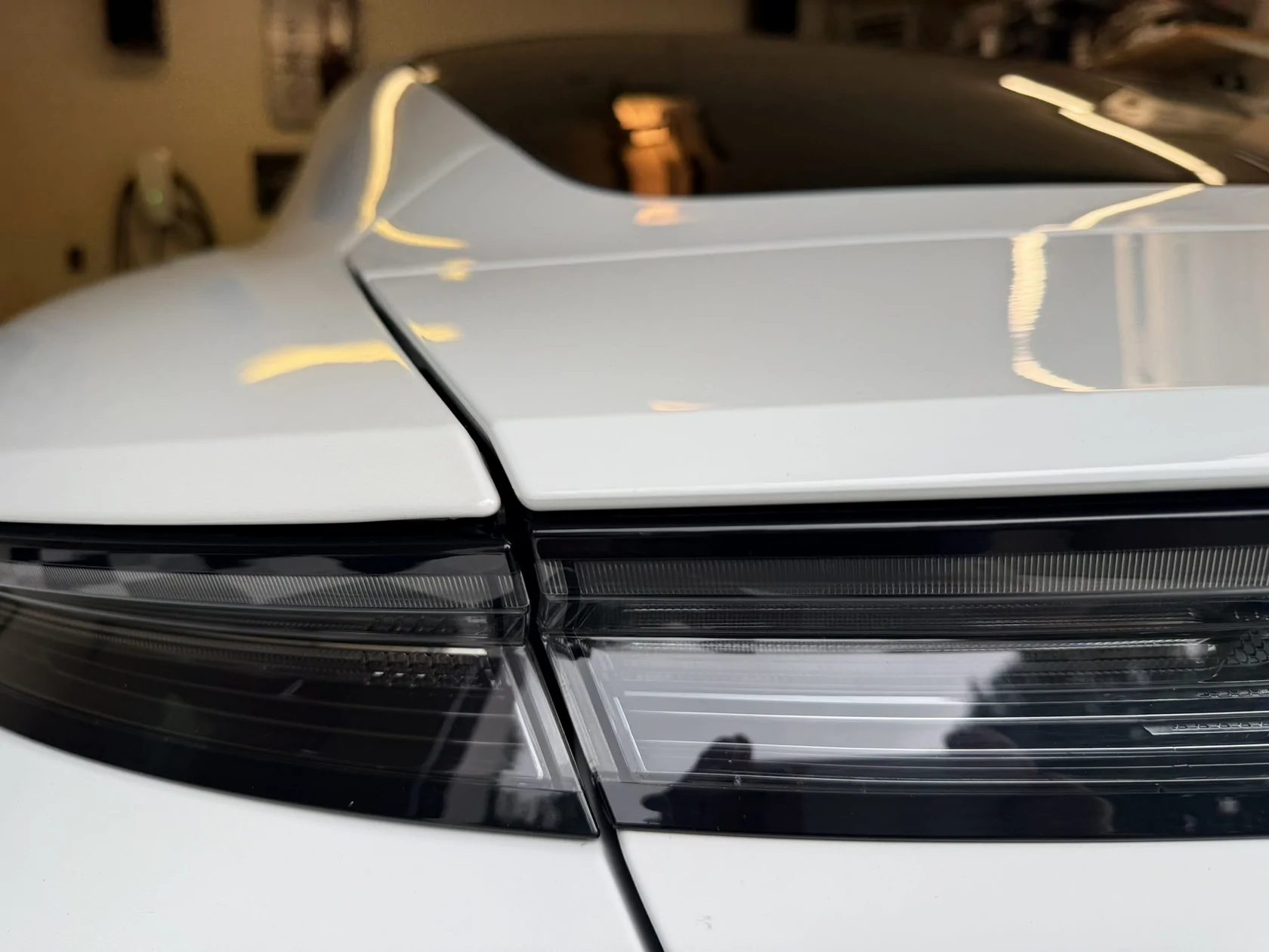 Porsche Taycan Trunk / Tail Lights (mis) alignment - how to adjust IMG_2264