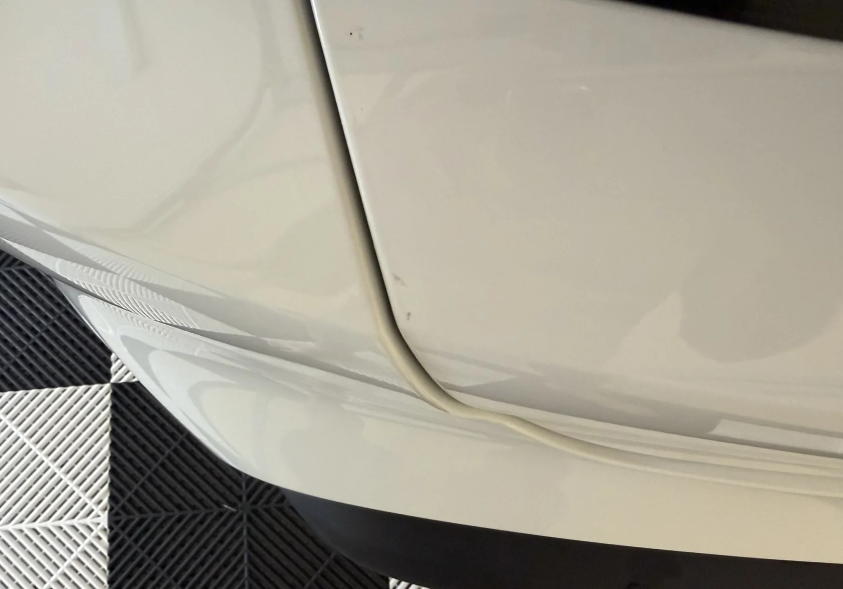 Porsche Taycan Trunk / Tail Lights (mis) alignment - how to adjust IMG_2327