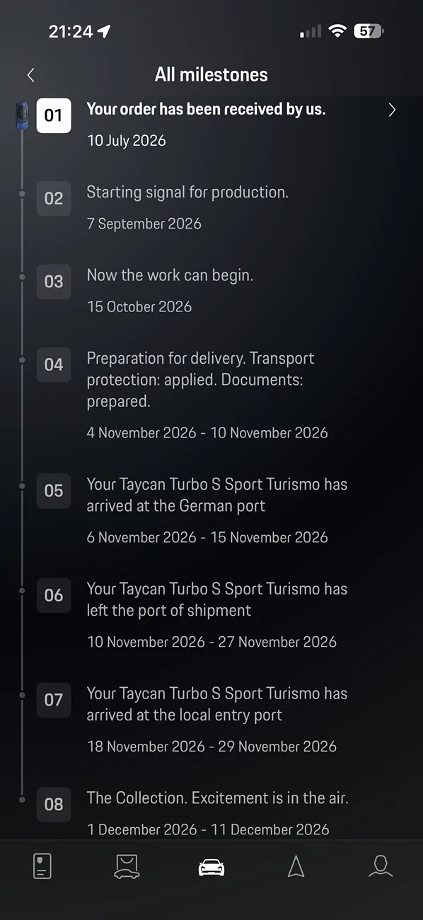 Porsche Taycan When Will 1st 2027 Taycan Allocations First Be Issued? IMG_5206