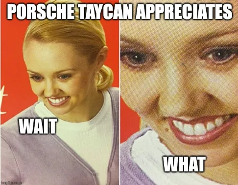 Porsche Taycan Taycan APPRECIATES 6.6% in July, UK 1786420584000-68