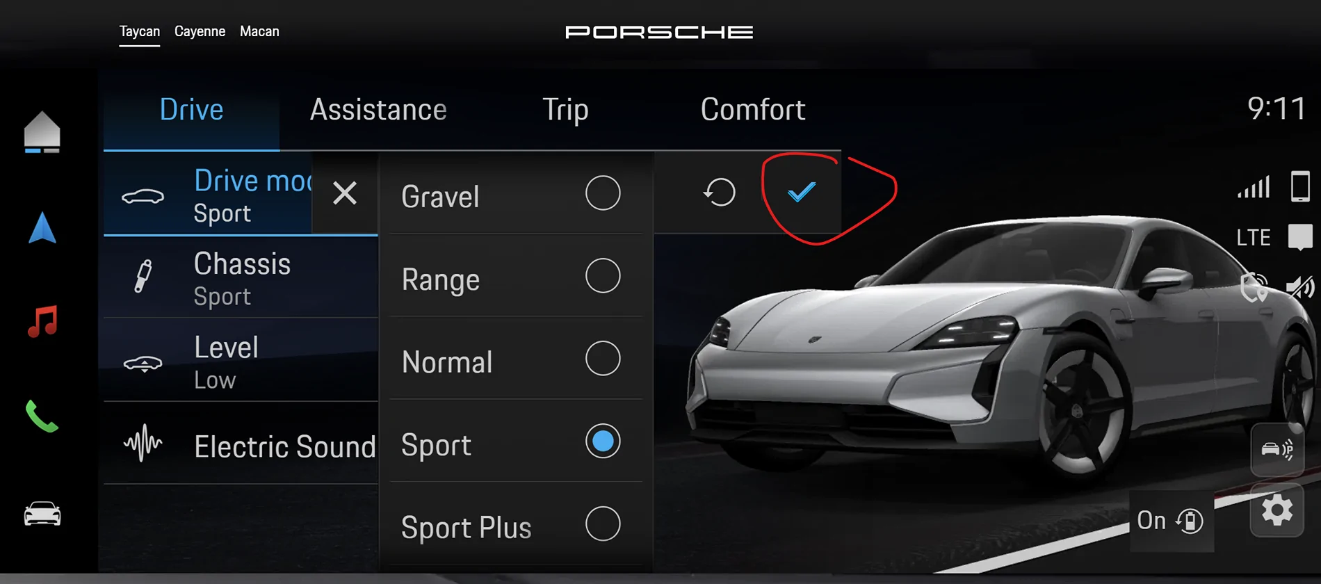 Porsche Taycan Question about Driving Mode selection 1786895530943-gy