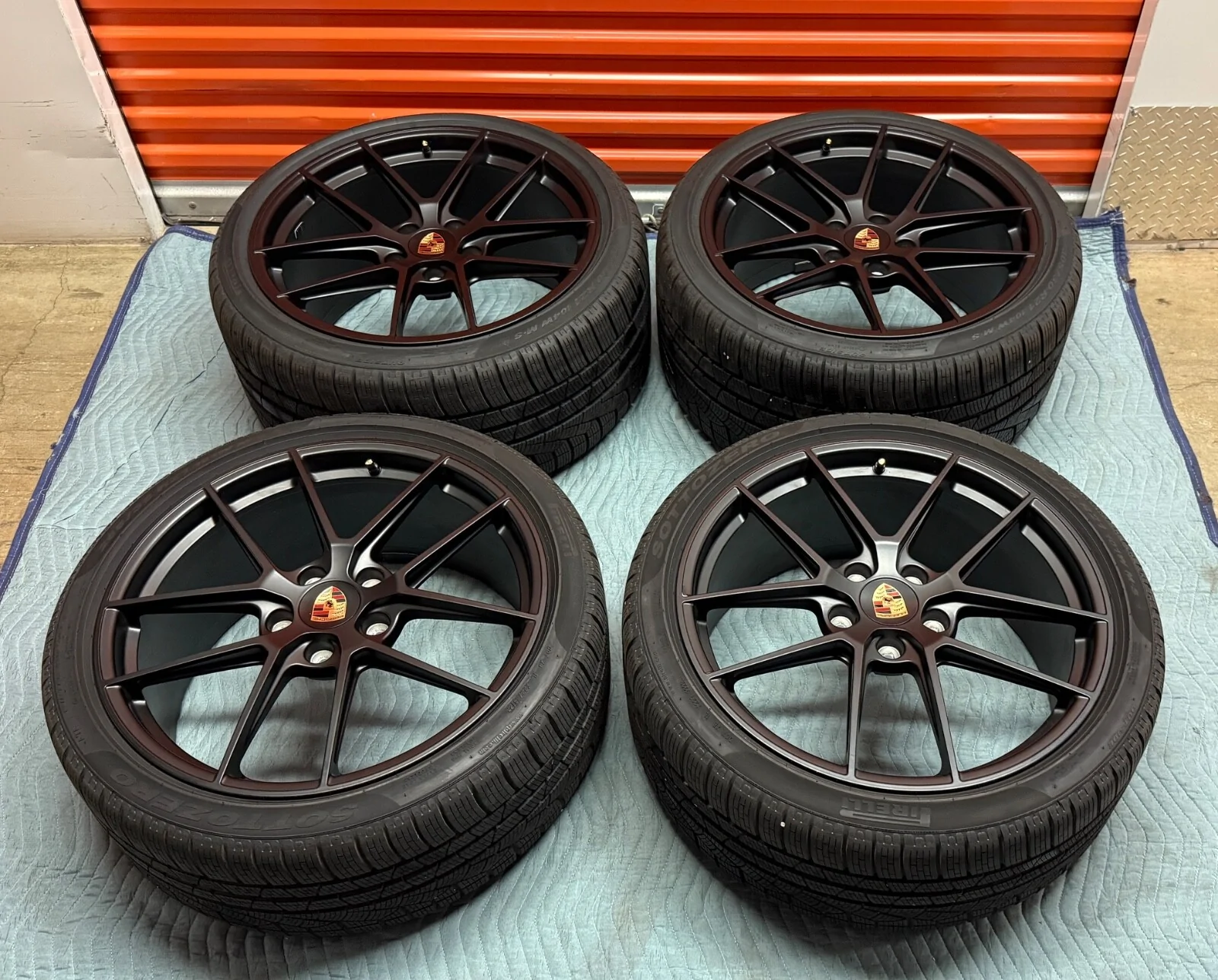 Porsche Taycan FS: OEM Porsche Taycan Turbo GT 21" Rims & Tires Wheel set 2