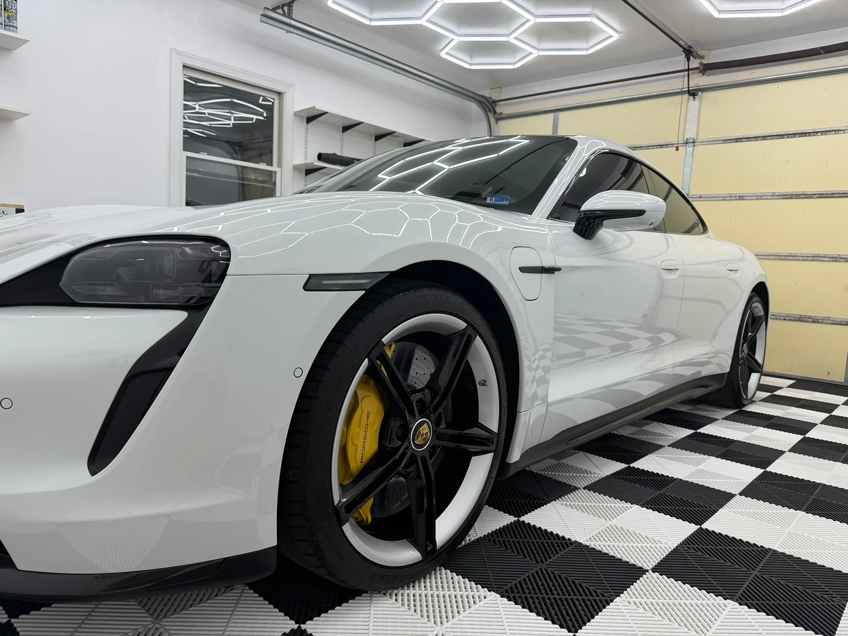 Porsche Taycan Had front PPF'ed and then Modesta ceramic coating applied to the whole car IMG_2489