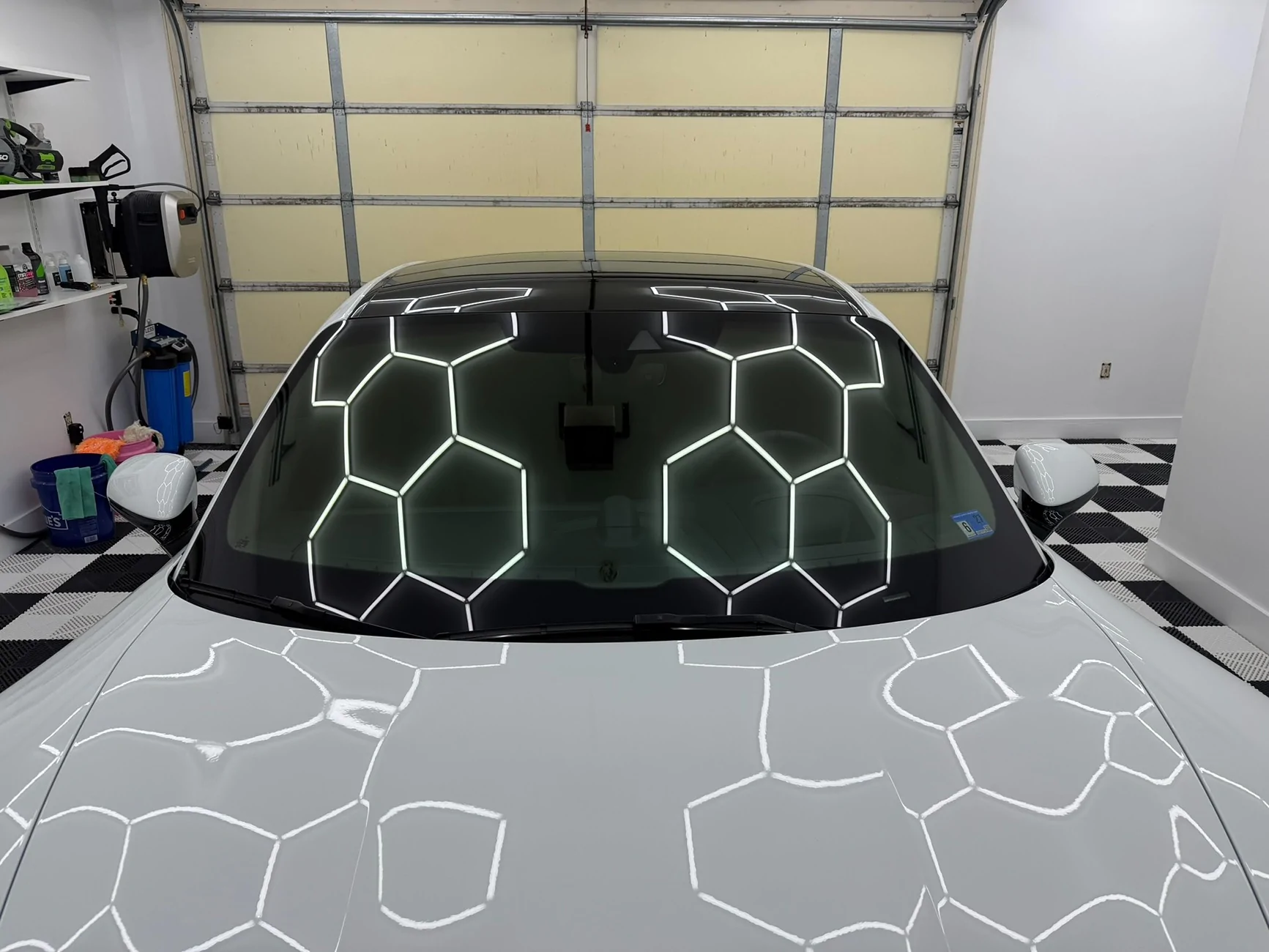 Porsche Taycan Had front PPF'ed and then Modesta ceramic coating applied to the whole car IMG_2490