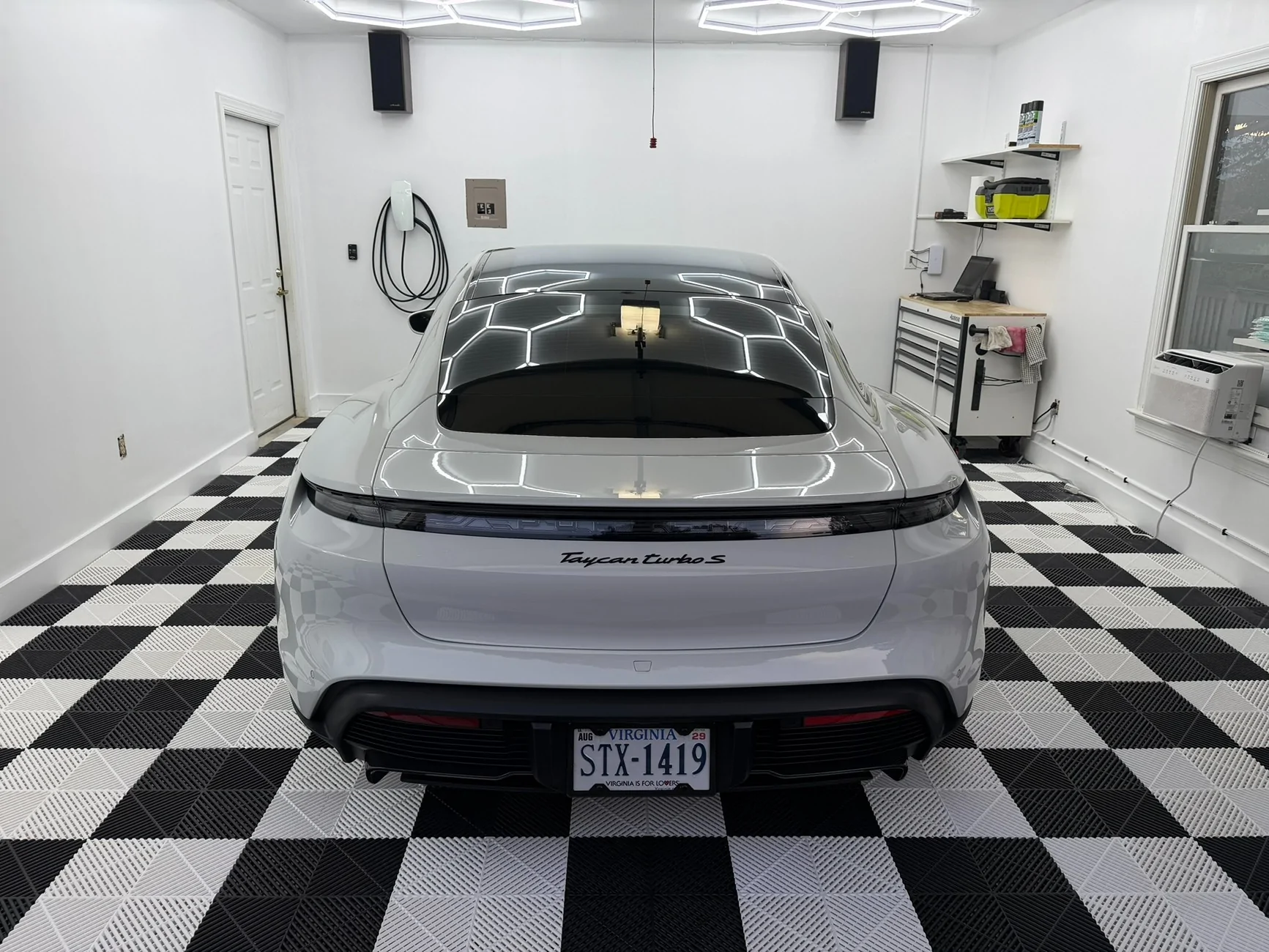 Porsche Taycan Had front PPF'ed and then Modesta ceramic coating applied to the whole car IMG_2494