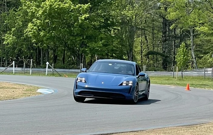 Tracked my Taycan 4S today!