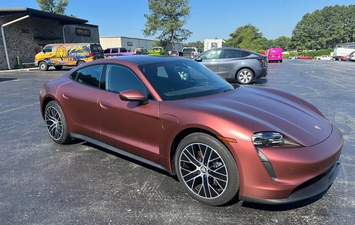Vinyl Wrap - KPMF Matte Russet Red with Ceramic Coating