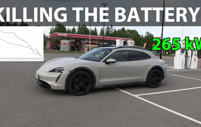 Bjorn reviews the Taycan fast charging options