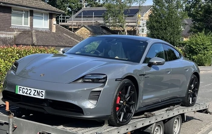Worlds first Grigio Telesto PTS Taycan GTS!
