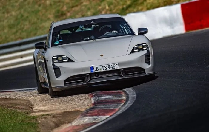 Taycan Turbo S Sets EV Nurburgring Record With 7:33 Lap Time