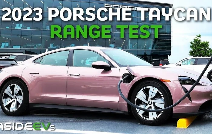 Taycan Range Test With New Software Update
