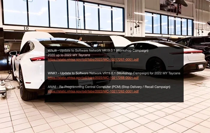WNJ8, WNK1, ANA6 Software Updates & Recall details