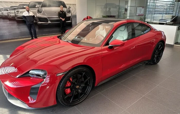 Mistakes were made... 💸 (New Taycan GTS in Carmine Red)