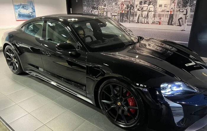 At last. Black Taycan GTS arrived