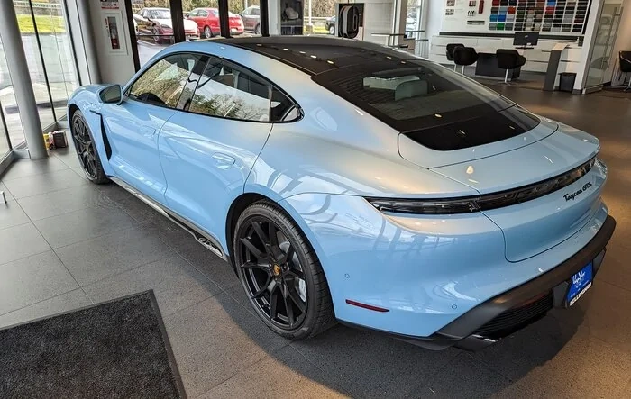 New Years Eve Delivery Day: Frozen Blue GTS (finally!)