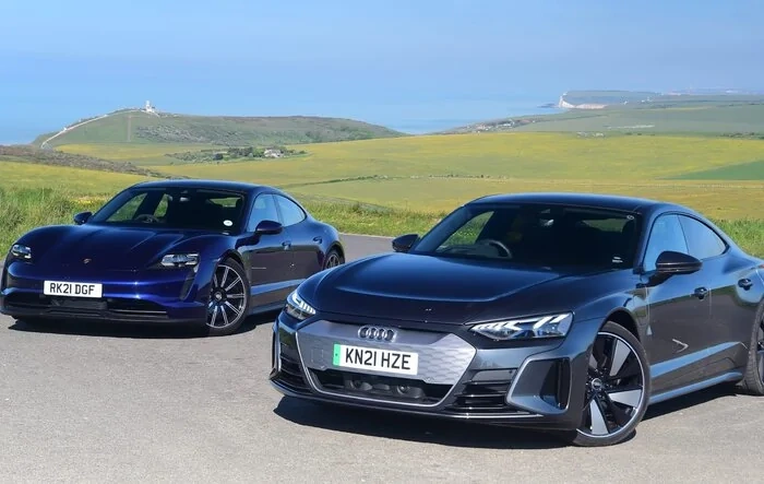 Driving review - Taycan GTS versus RS e-tron GT