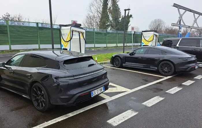 Taycan GTS Sport Turismo ST.  My very first impressions