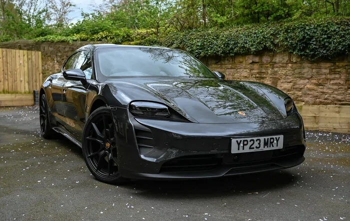 16 months, 5 days later... Taycan GTS ST. Volcano Grey delivered