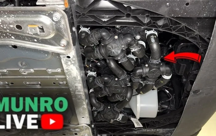 Another Munro teardown video: Base Taycan