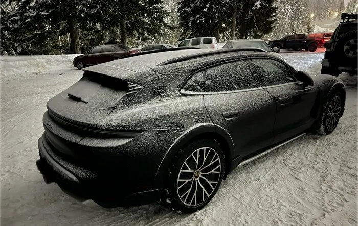 First ski trip with CT4
