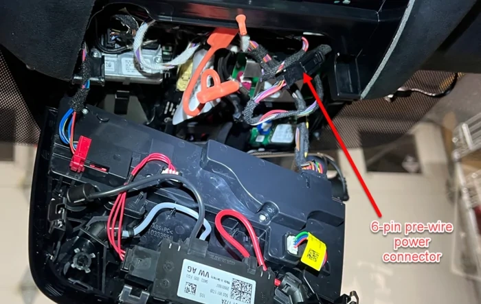 Illustrated guide to using Dashcam Prewire for 3rd party dashcam and other accessories