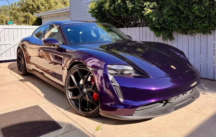 Midnight Purple PPF + 22" Vossen HF5