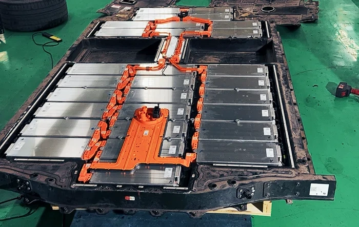 Battery Module Replacement Begins