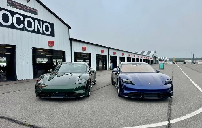 J1 vs. J1.2 TTS Side by Side Pics (2025 Taycan Turbo vs. 2020)