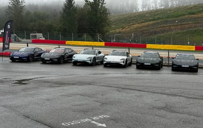 Taycan Turbo S Refresh (J1.2) Track experience day on Spa Francorchamps