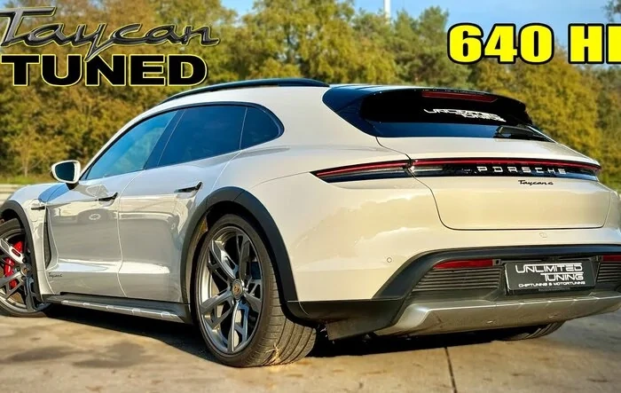 ECU Tuned Taycan 4 review video