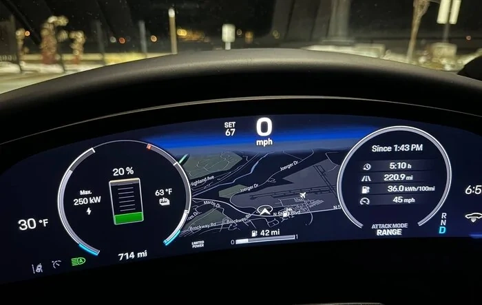 Taycan Turbo GT road trip - consumption/ range report