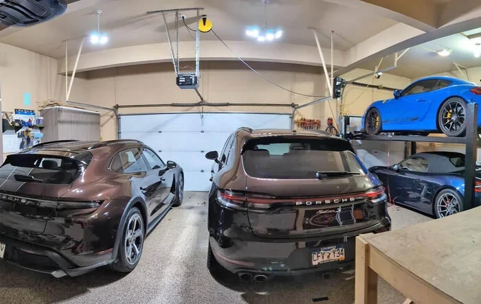 New car day - Garage is full!