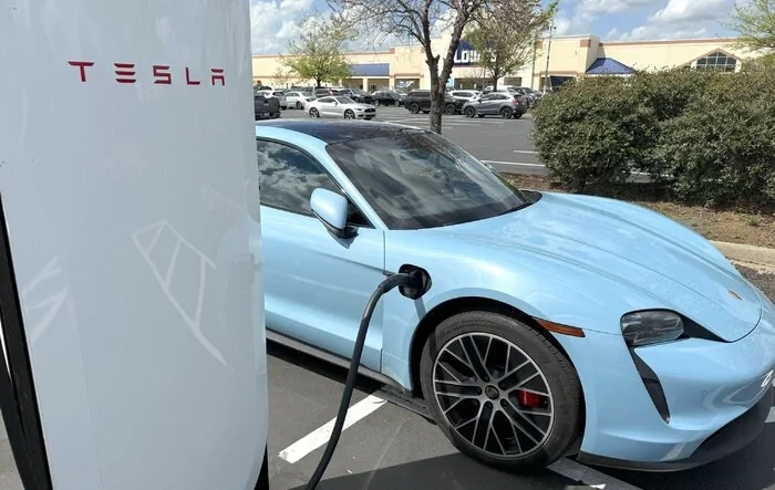 Tesla Supercharger success with NACS adapter!
