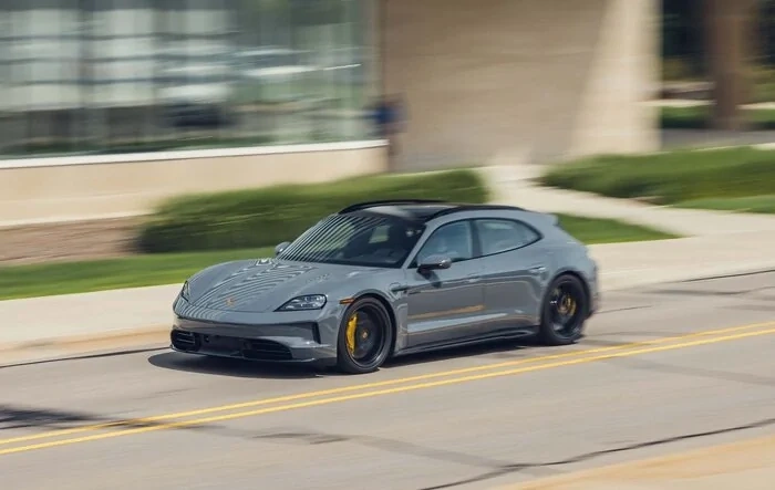 Wagon Goes Wild: 2025 Taycan GTS Sport Turismo Instrument Tested Results (Car and Driver)